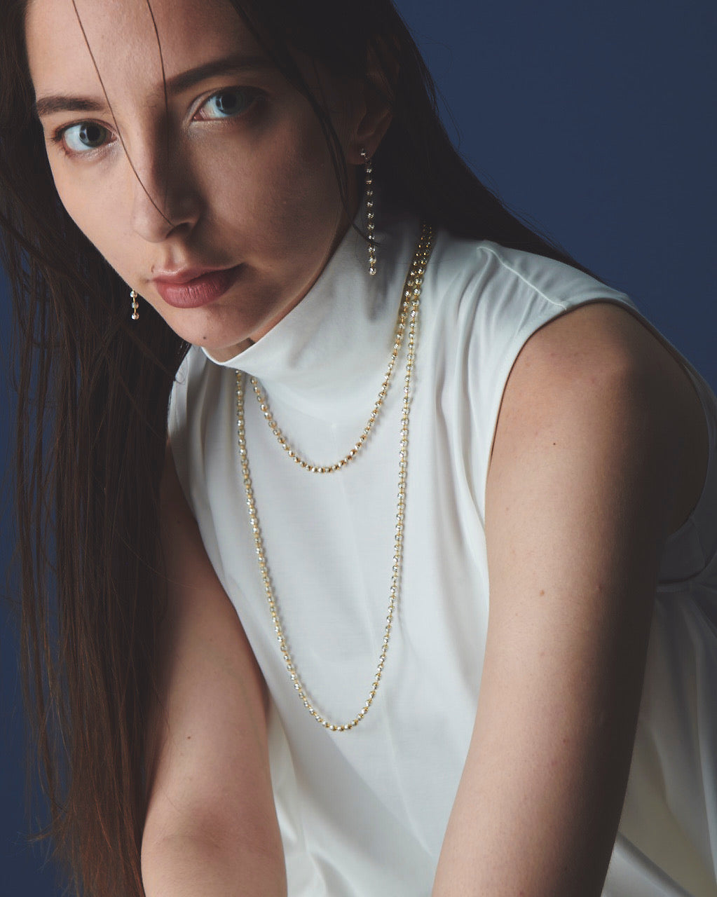 MIX BALL CHAIN NECKLACE