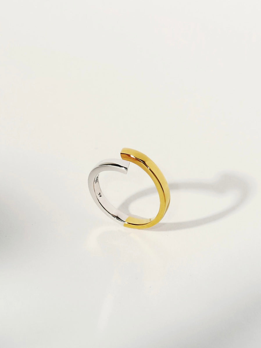 half and half RING