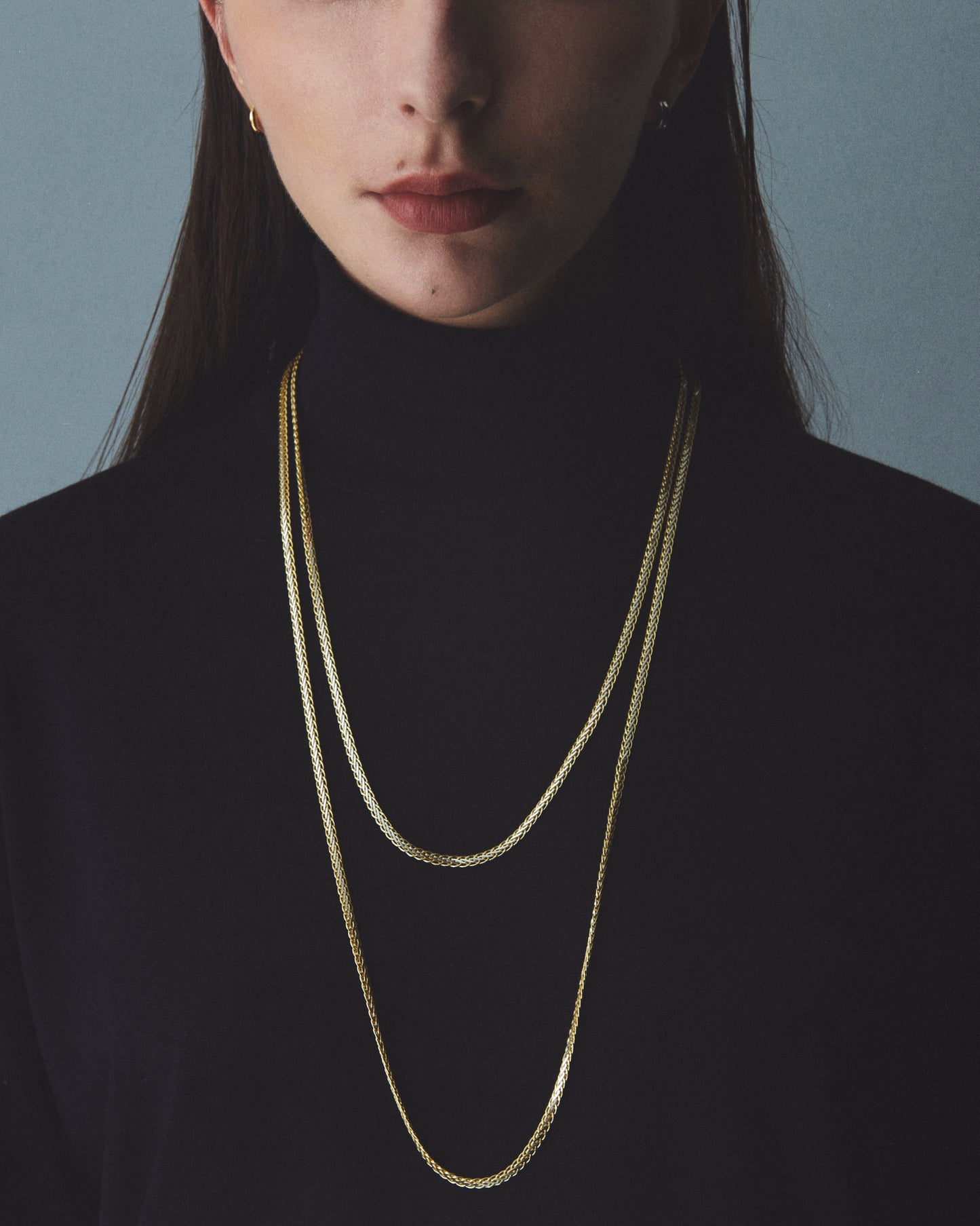 MIX LONG CHAIN NECKLACE #1
