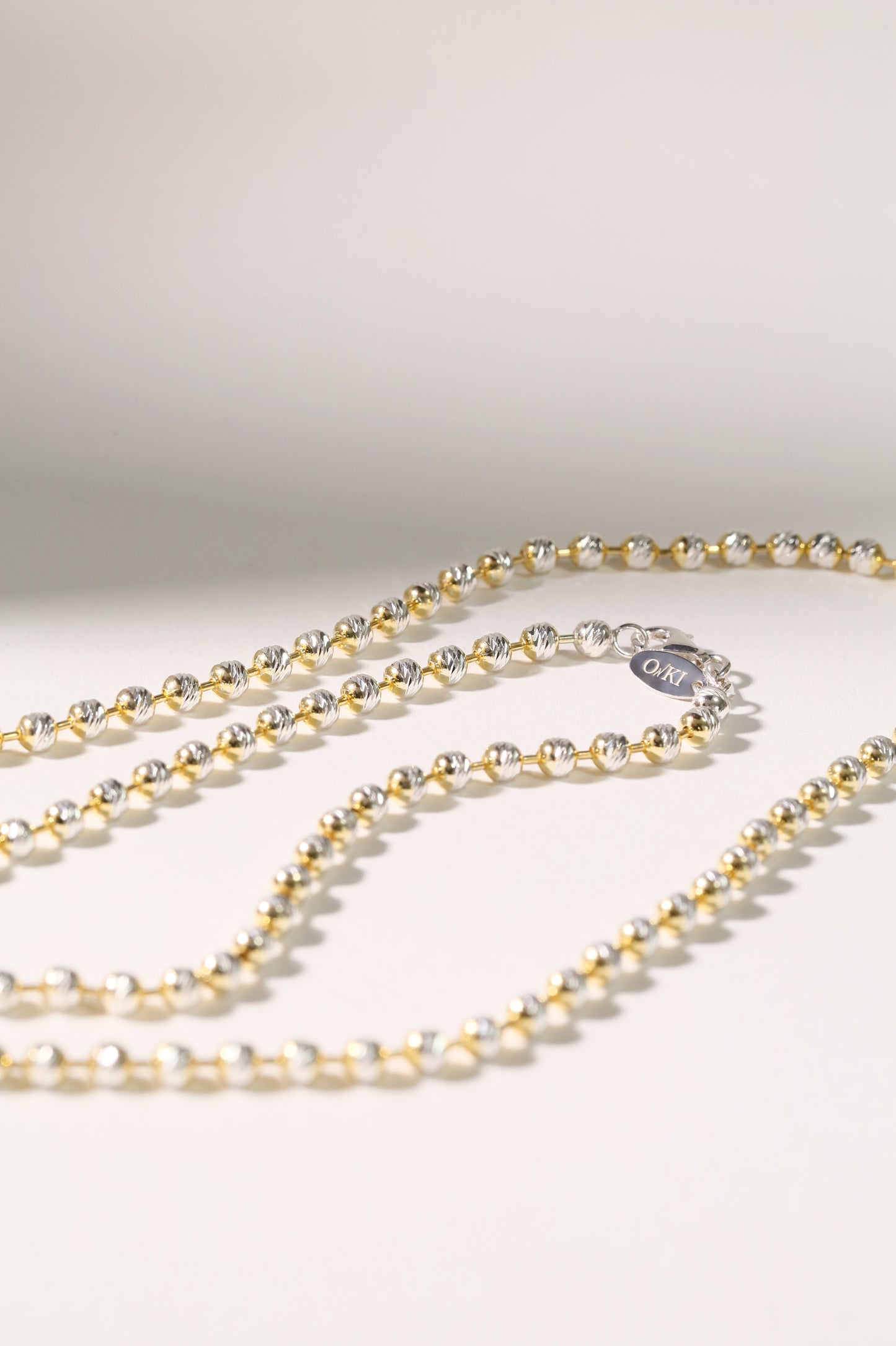 MIX BALL CHAIN NECKLACE