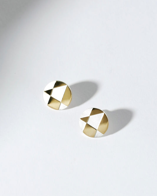 O→KI COINTOP PIERCED EARRINGS