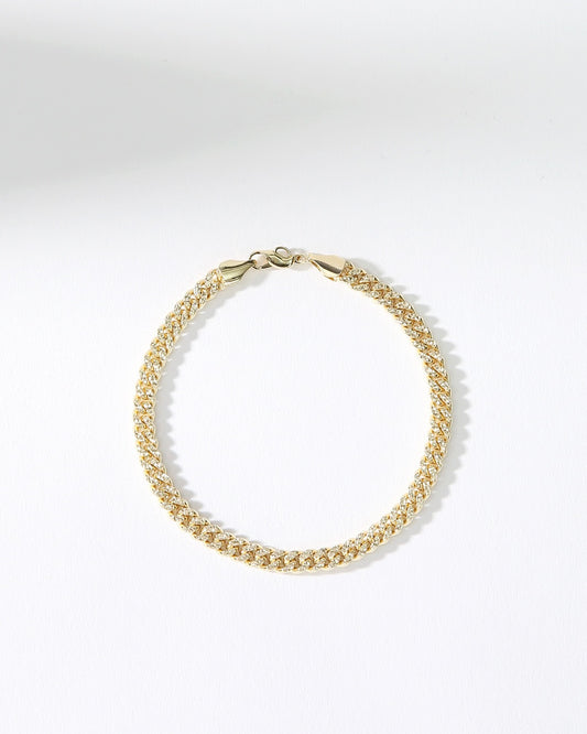 SPARKLING CHAIN <BRACELET/GOLD>