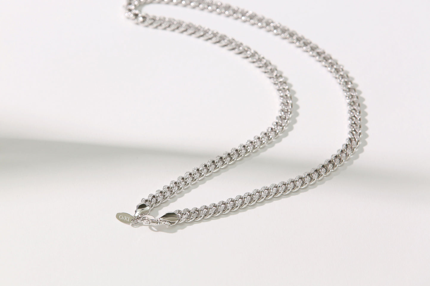 SPARKLING CAHIN <NECKLACE/SILVER>