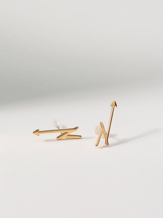 O→KI ARROW <PIERCED EARRINGS>