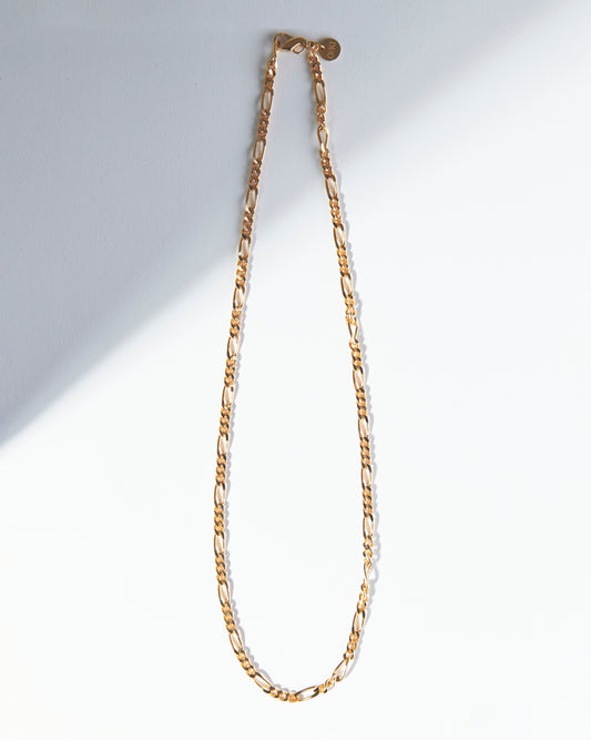 FIGARO CHAIN NECKLACE［GOLD］